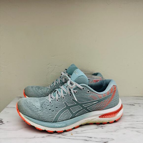 ASICS Gel-cumulus 32 Blue And Orange Sneakers Women’s Size 8.5 - Picture 1 of 11